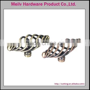 New Modern Design Steel Cage Drop Cabinet Handle thumbnail-2