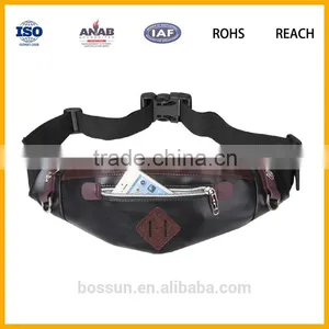 Manufacturing Man Made Leather Waist Bag, Leather Belt Bag thumbnail-4
