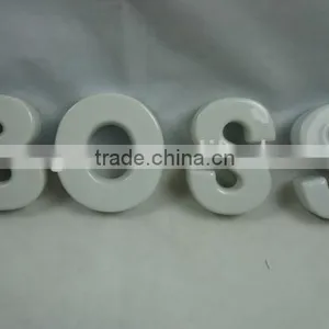 Ceramic Letter Shaped Dish Home Decoration thumbnail-1