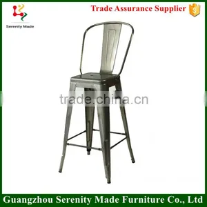2016 Cheap High Quality Marais Vintage Metal Bar Stool High Chair thumbnail-1