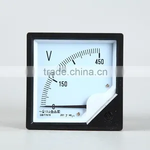 Pointer Type Ac Voltmeter 80*80 Complete Sets of Power Distribution Cabinet Pointer Voltmeter 450V thumbnail-1