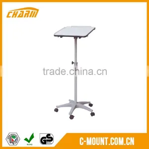 Wooden Height Adjustable Projector Laptop Trolley Easy Moving thumbnail-1