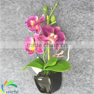Artificial Potted Orchids thumbnail-1