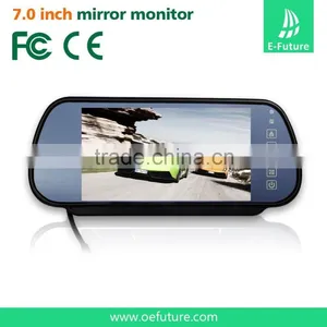 Factory Price 7 Inch Rearview LCD Car Monitor Rearview Mirror Monitor thumbnail-2