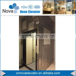 400kg Glass Indoor Villa Elevator for Home thumbnail-1