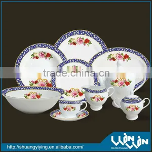 New Design Dinner Set With Flower Print Wwd-130095 thumbnail-1