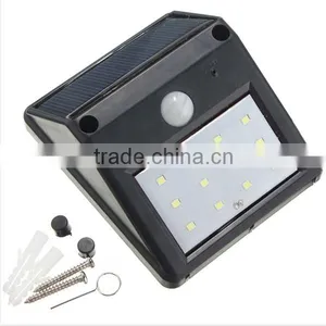 Free Sample Solar Motion Sensor Light Outdoor Waterproof Light Outdoor Garden Security Wall Light thumbnail-4