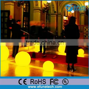 Waterproof Rechargeable Decorative RGB Color Changing Illuminated Floor Light,dmx Controller Rgb Led Globe thumbnail-1