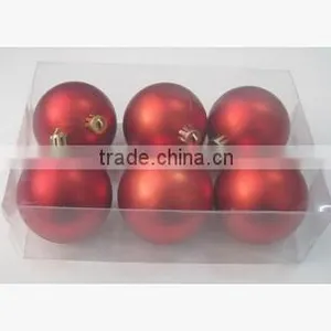 Wholesale Glossy Christmas Tree Ornaments /Red Snow Man Ornaments thumbnail-3