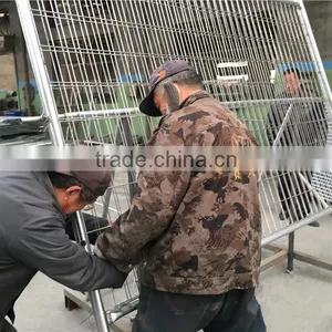 Construction Site Standard Hot Dipped Galvanized Welded Panel Removable Temporary Fence thumbnail-6
