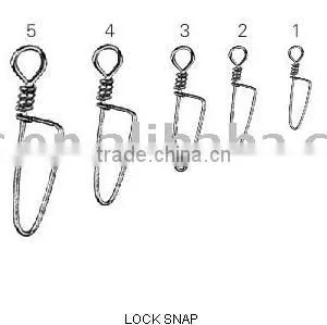 Stainless Steel CroastLock Snap Swivel,Commercial Fishing Snaps thumbnail-1