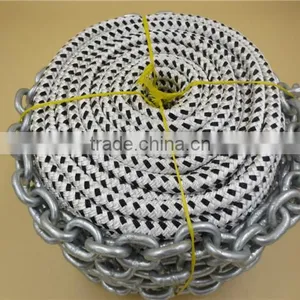 8 Strand Braided Nylon Rope With Braided Chain thumbnail-2