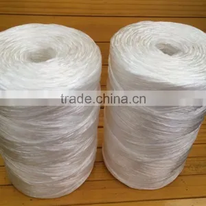 White PP Raffia Rope 1.5kg Spool thumbnail-2