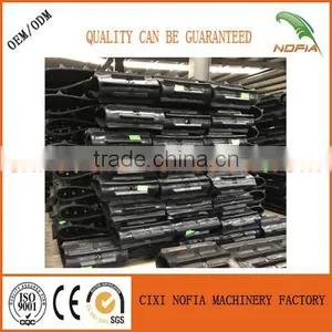 Trade Assurance Combine Harvester Rubber Track 450*90*48 Rubber Crawler thumbnail-1