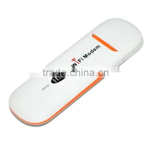 Portable USB 3G WiFi Modem 7.2Mbps Unlock Hotspot Wireless SIM Card Modem 3G Wifi Dongle Support WCDMA/EDGE HSPA thumbnail-3