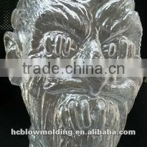Customized Blow Mold Processing Plastic Skull Head,skull Head Decoration thumbnail-4