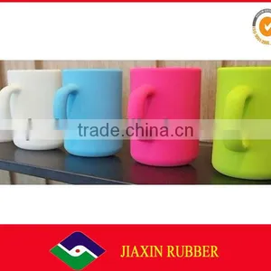 Hot Sale! Kinds of Good Quality Silicone Drinking Cup thumbnail-1