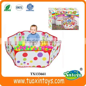 Child Baby Beach Tent With Ball thumbnail-1