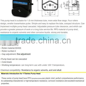 KWT300S Led Digital Display Precise Variable Speed Peristaltic Pump / Dosing Pump for Water Pumps Fluid /2YT15 Pump Head thumbnail-4