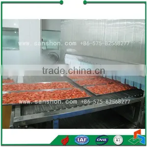 Tunnel Type Blast Freezer Dumpling IQF Tunnel Freezer thumbnail-2