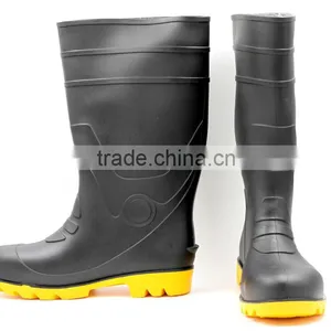 Black Safety Boots Steel Toe thumbnail-3
