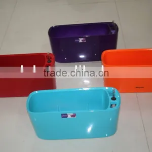 Self-watering Abs Colourful Flower Pot Minecraft,garden Pot thumbnail-1
