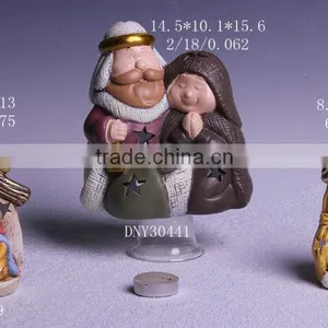 Hot Selling Pottery Christmas Gift Nativity thumbnail-1