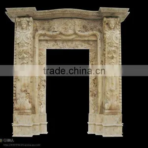 Hand Carved Unique Marble Door Frame thumbnail-1