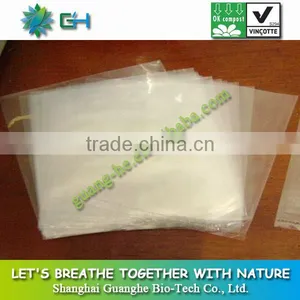 Clear Biodegradable Plastic Carrier Bags,transparent Polylactic Acid Packaging Bag thumbnail-1