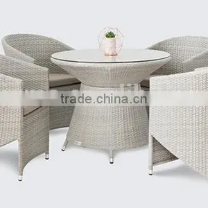 2017 Sigma SGS Tested Trade Assurance Weatherproof Wicker Dressing Dining Table Set thumbnail-1