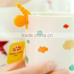 2016 New Funny Snail Shape Silicone Clip Cup Tea Bag Holder thumbnail-2