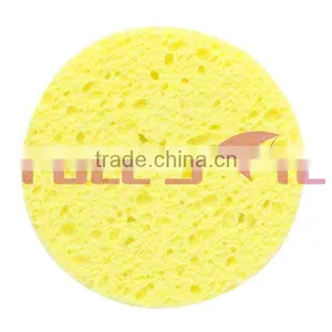 Round Cosmetic Cellulose Sponge With Skin thumbnail-1