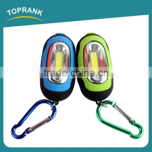 New Design Super Bright Magnetic Mini LED Keychain Light With Carabiner thumbnail-1