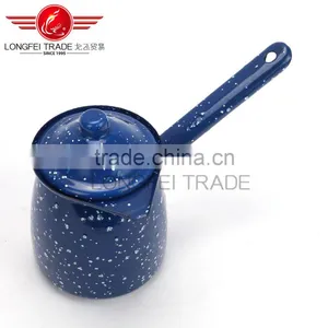 Blue Color Japanese/arabic Porcelain Coffee Set With Handle thumbnail-4