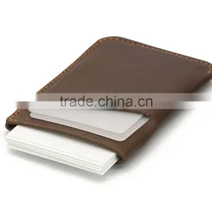 Leather Card Sleeve Wallet thumbnail-4