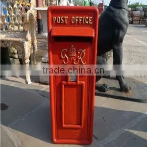 U.K. Style Cast Iron Mailbox, Iron Antique Mailbox thumbnail-1
