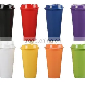 Matte Effect Printing Plastic Cup thumbnail-1