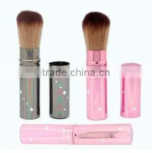 Retractable Brush High Quality Pink Makeup Brushes Retractable Brush thumbnail-1