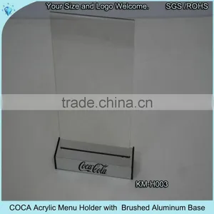 Acrylic Hot Bend Desk Menu Holder thumbnail-6