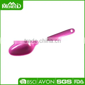 Party Used Fushcia Melamine Salad Spoon With Hole thumbnail-1