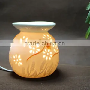 Ceramic Tealight Electric Candle Holder thumbnail-1