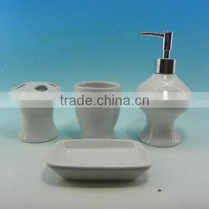 2012 New Designs of 4pcs Ceramic Bathroom Set thumbnail-1