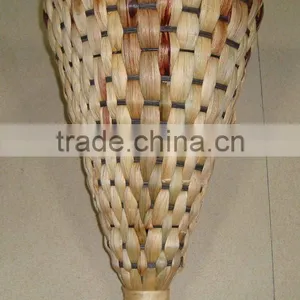 Conical Natural Waterhyacinth / Rattan Hanging Flower Basket thumbnail-1