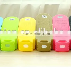 Thick Plastic One-piece Shoe Stand , Shoe Storage Rack thumbnail-5