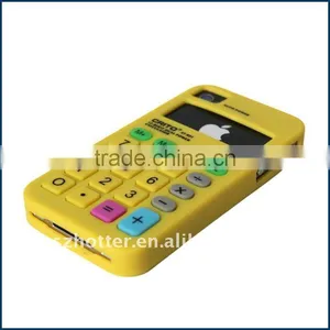 New Arrival Silicone Simulation Calculator Case for Iphone 4 thumbnail-1
