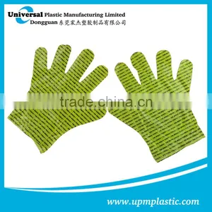 Eco-friendly Food Grade Disposable LDPE Printed Gloves thumbnail-1