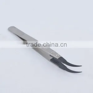 Stainless Steel Anti-Static Tweezers ESD Head Changed Tweezers thumbnail-5