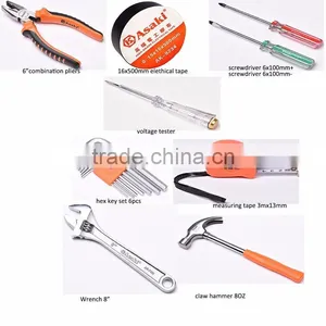 AK-9821 16pcs Electrian Use Hand Tool Set thumbnail-3