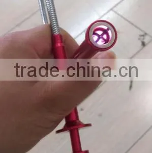 24" LED Flexible Magnetic Pick-Up Tool With Claw Magnetic Cleaning Tool thumbnail-2