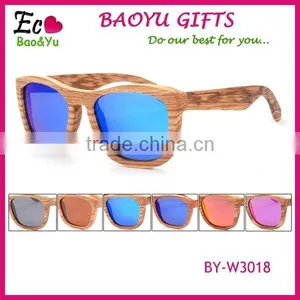 Top Quality Eco-friendly Fashion Wooden Sunglasses Polarized Wooden Sunglasses Factory thumbnail-1
